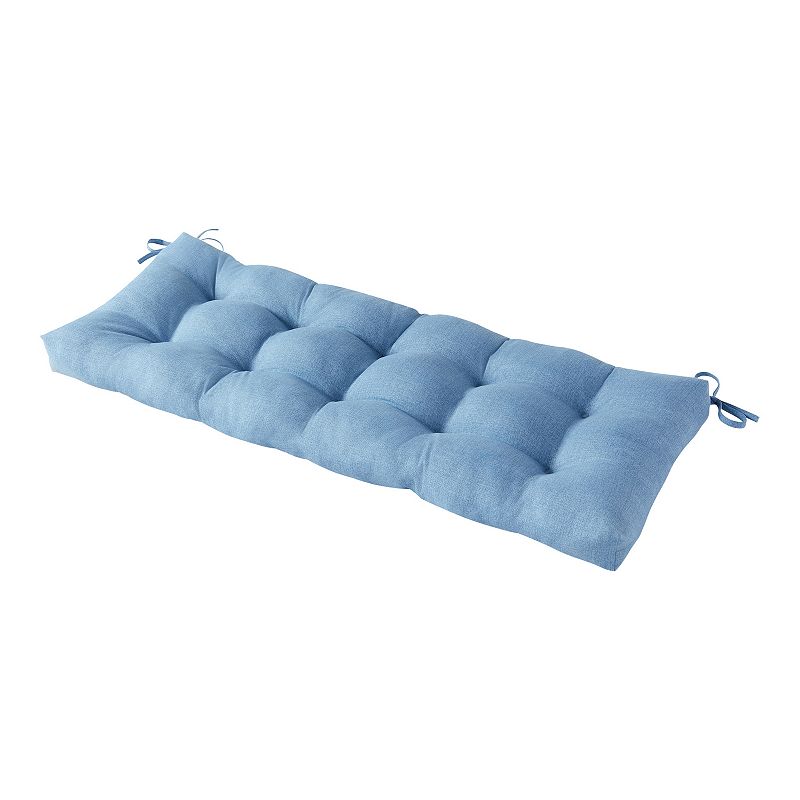 Greendale Home Fashions Outdoor Porch Swing or Bench Cushion - Long, Blue