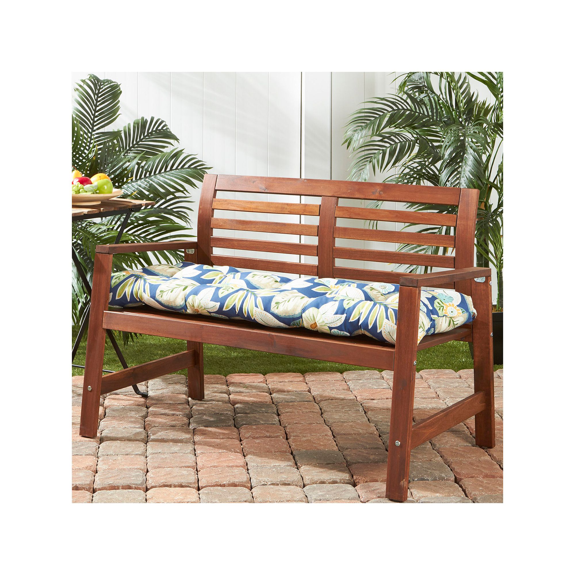 Greendale Home Fashions Outdoor Porch Swing or Bench Cushion, Marlow