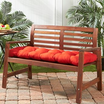 Greendale Home Fashions Outdoor Porch Swing or Bench Cushion