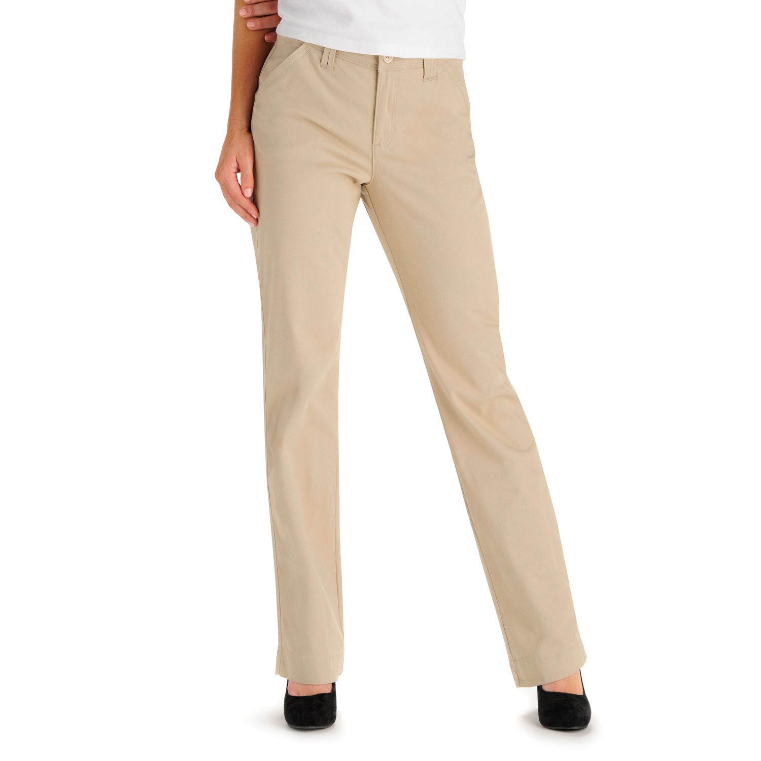 kohls lee womens pants