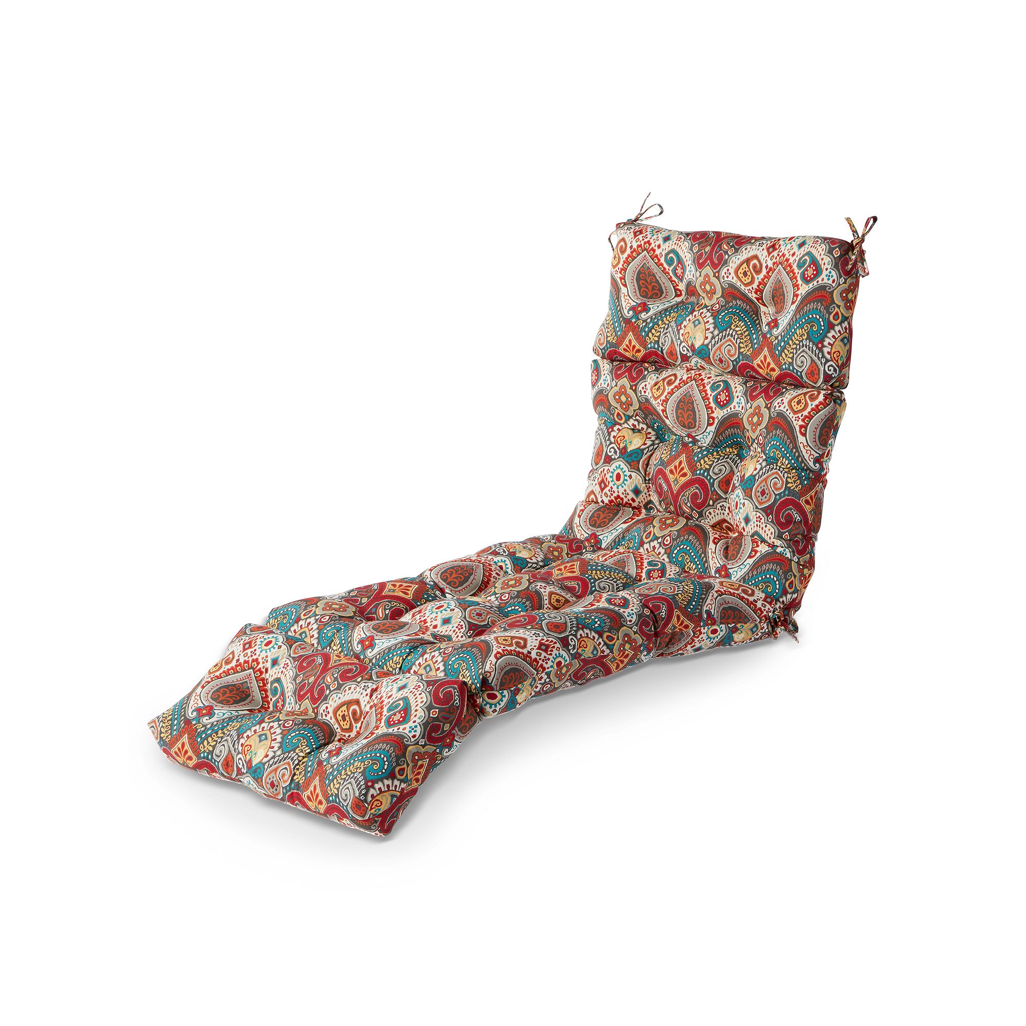 Greendale Home Fashions 72 Outdoor Chaise Lounger Cushion, Asbury Park