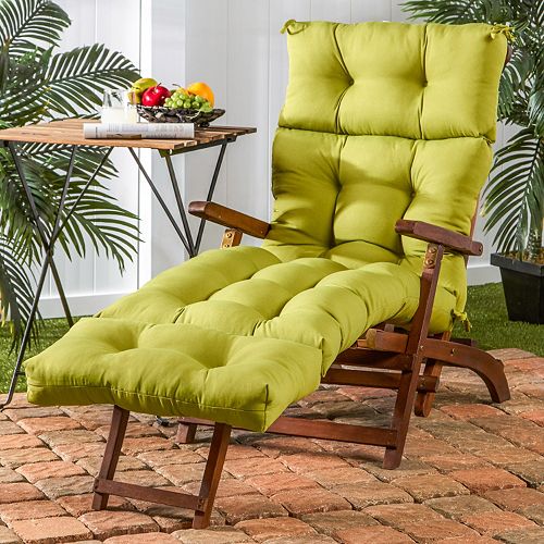 Greendale Home Fashions Outdoor Chaise Lounge Cushion