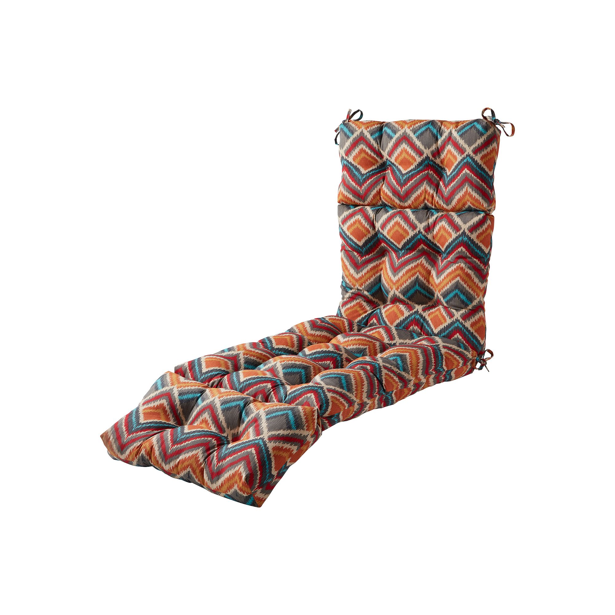 Greendale Home Fashions 72 Outdoor Chaise Lounger Cushion, Surreal