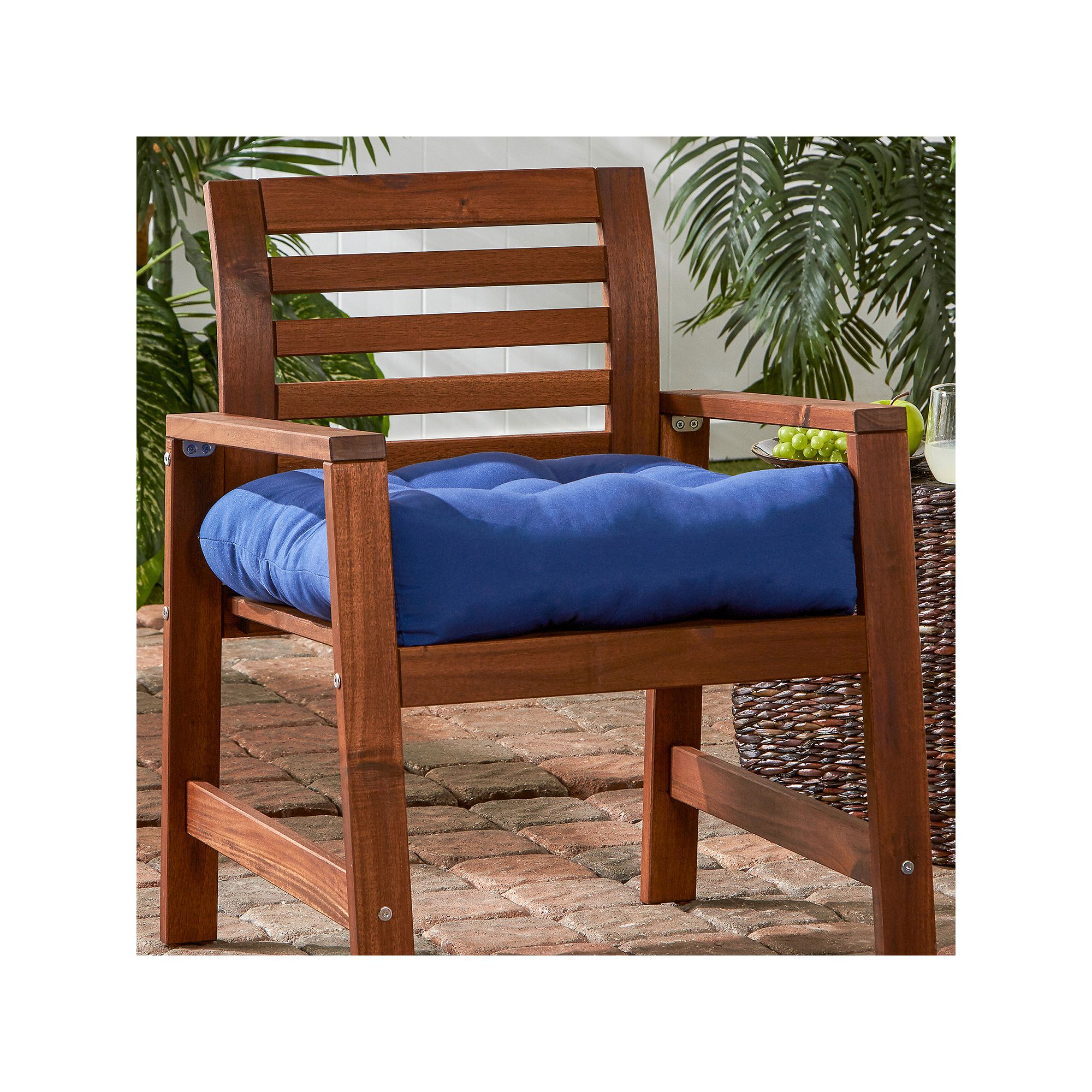 Greendale Home Fashions Outdoor Chair Cushion, Capri