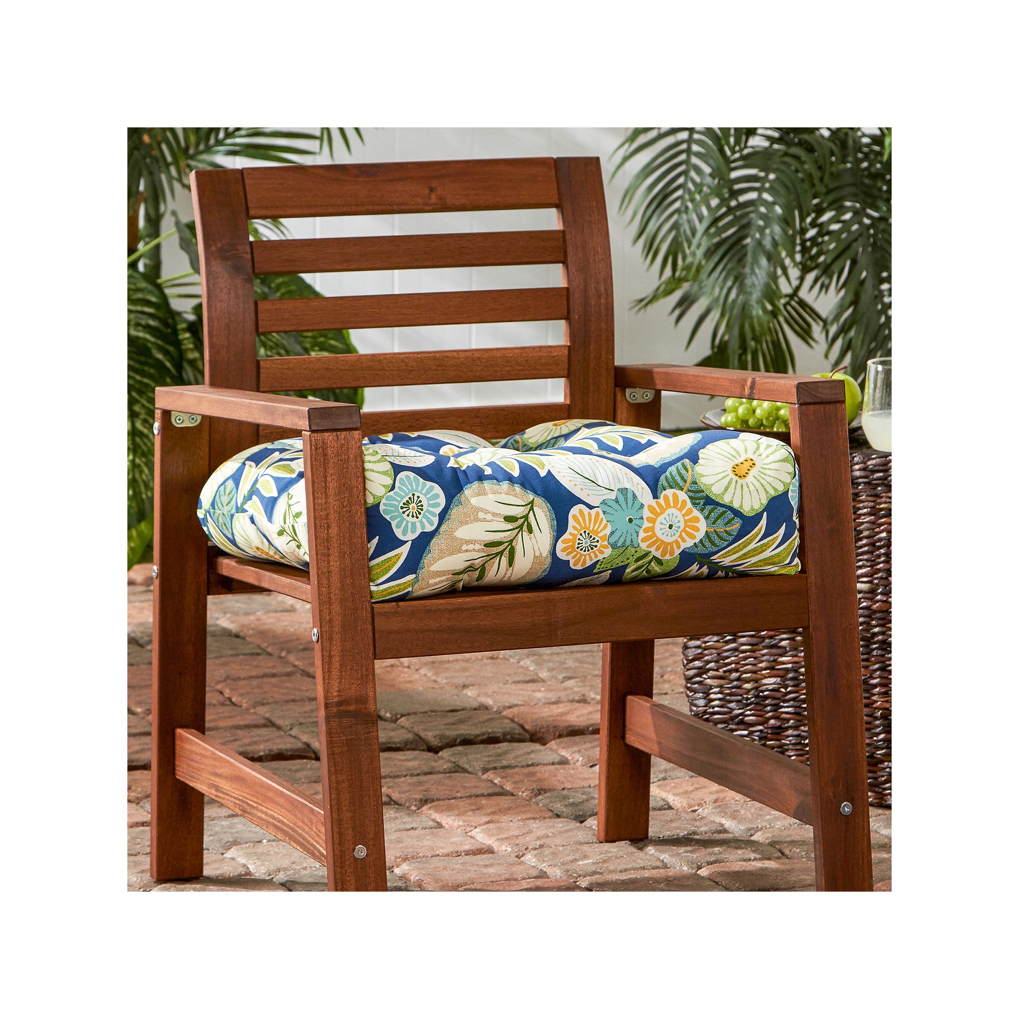 Greendale Home Fashions Outdoor Chair Cushion, Marlow