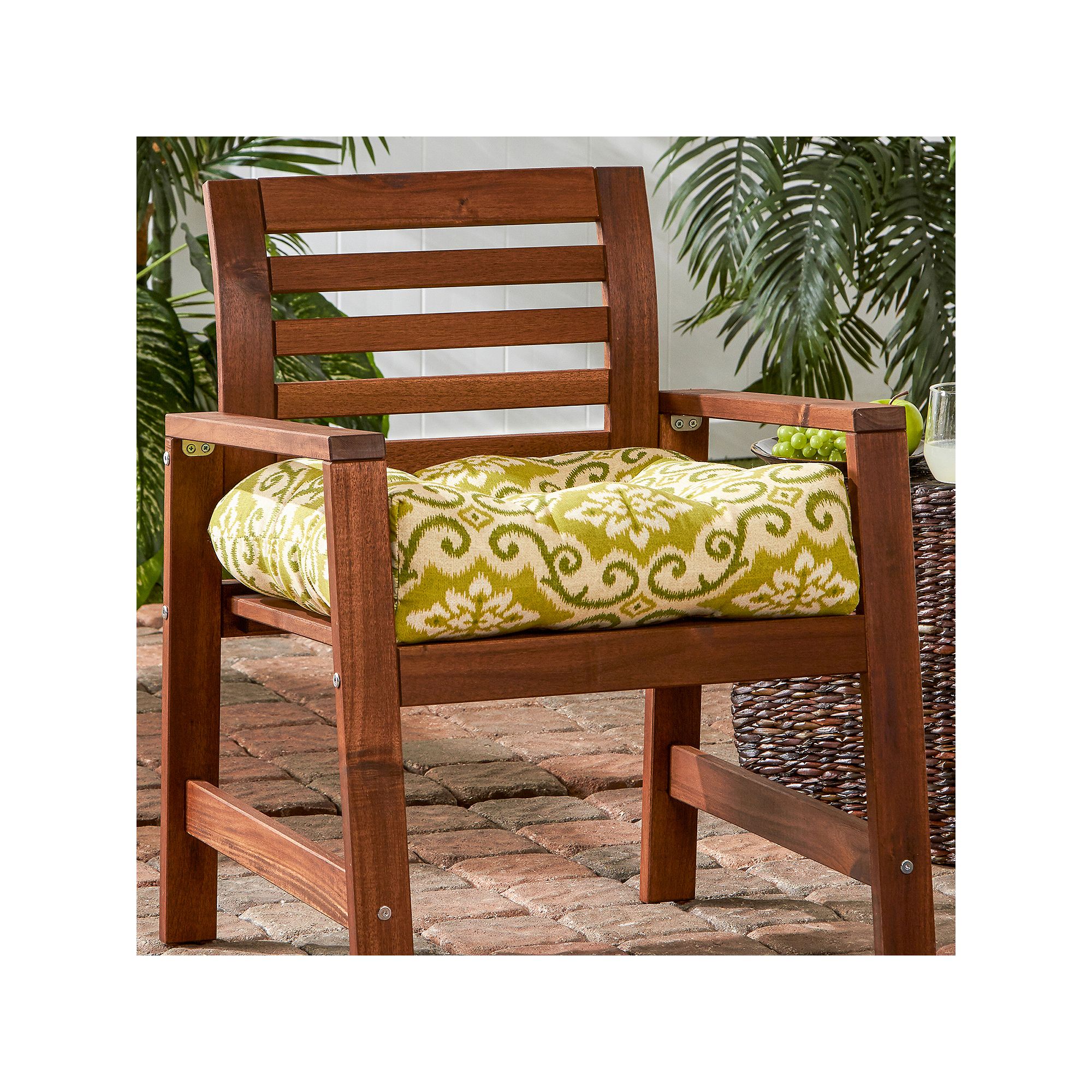 Greendale Home Fashions Outdoor Chair Cushion, Shoreham