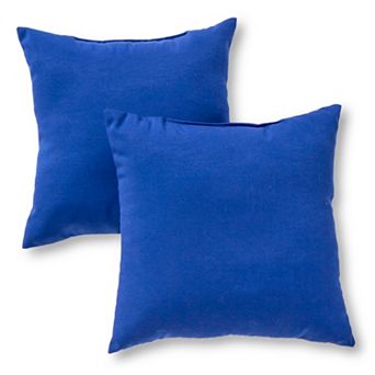 Greendale Home Fashions 2 pk Square Outdoor Decorative Pillows