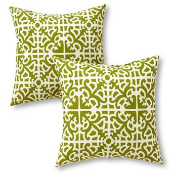 Greendale Home Fashions 2 pk Square Outdoor Decorative Pillows