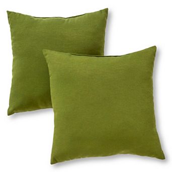 Greendale Home Fashions 2 pk Square Outdoor Decorative Pillows