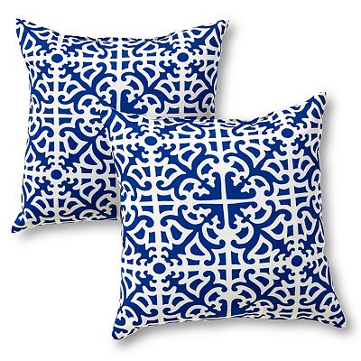 Greendale Home Fashions Outdoor Accent Pillows Salsa Set of 2