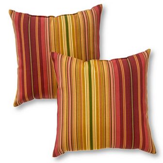 Greendale Home Fashions 2 pk Square Outdoor Decorative Pillows