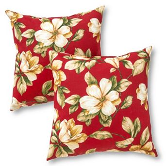 Greendale Home Fashions 2 pk Square Outdoor Decorative Pillows