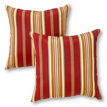 Greendale Home Fashions 2 pk Square Outdoor Decorative Pillows
