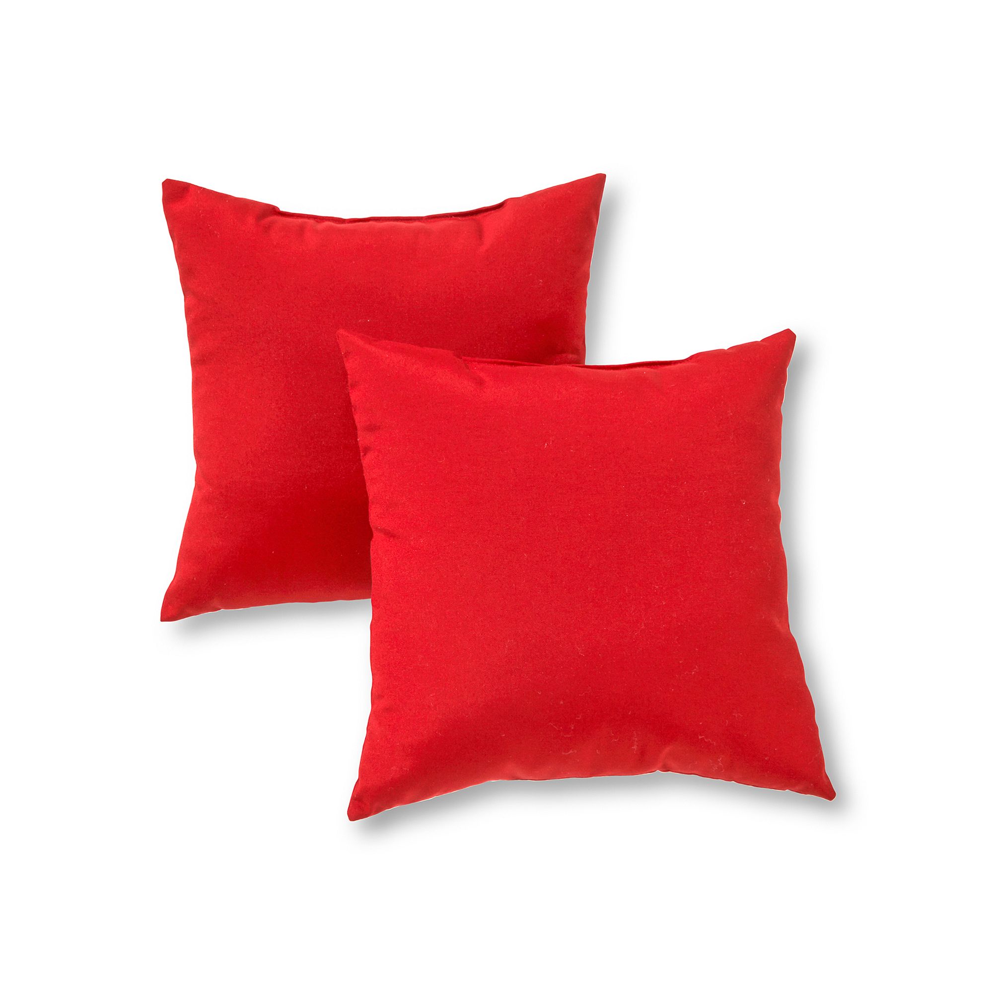 Greendale Home Fashions 2-pk. Square Outdoor Decorative Pillows, Salsa