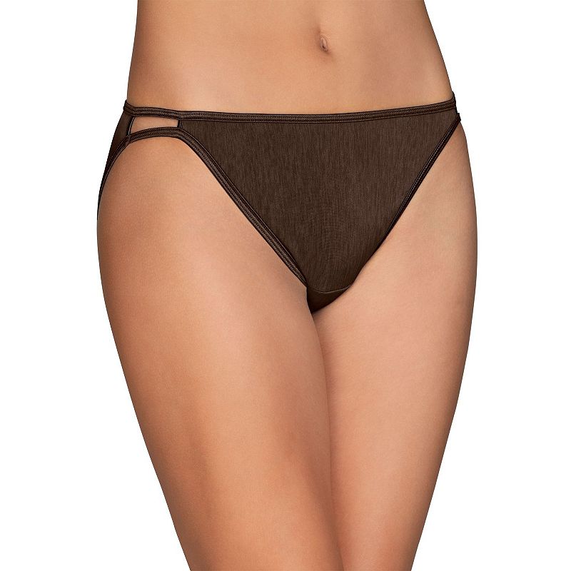 Women's Vanity Fair Lingerie® Illumination String Bikini Panty 18108, Size: 5, Nh Cappuccino