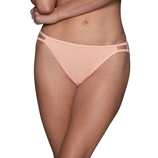 Buy Vanity Fair Women's Body Shine Illumination String Bikini Panty,  Bubbly, 7 at