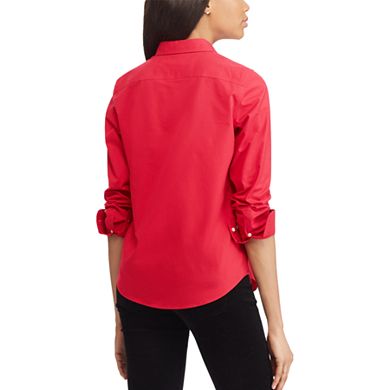 Women's Chaps Solid No Iron Shirt