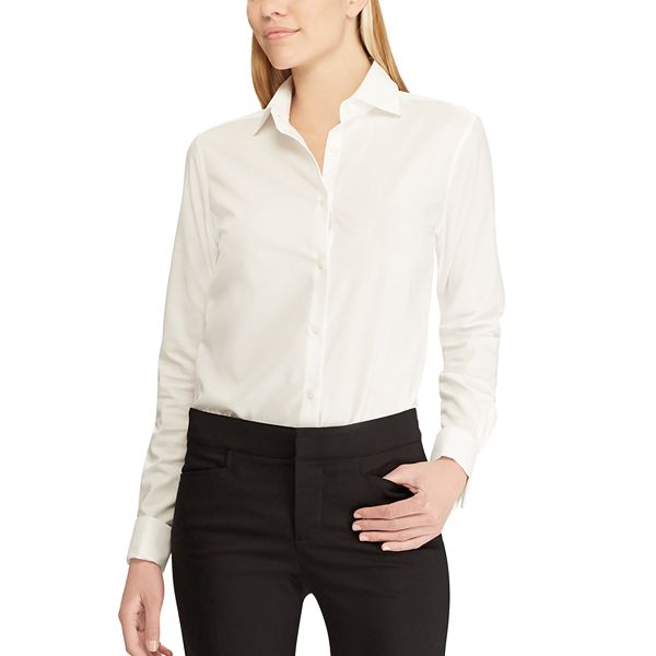 Women's Chaps Long Sleeve Non-Iron Shirt