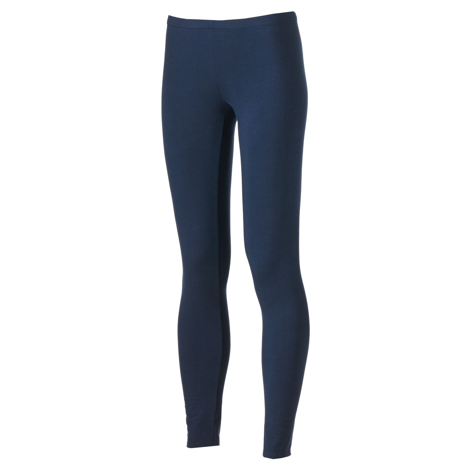 LC Lauren Conrad Solid Leggings Women S   1732040 Dark Navy