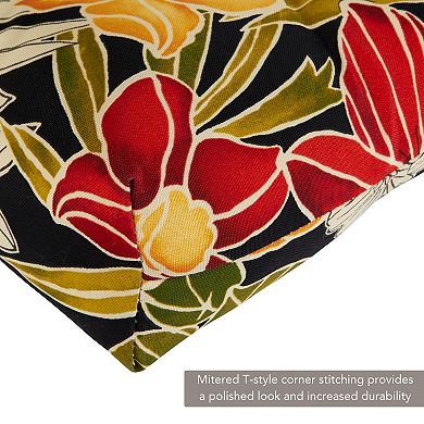 Greendale Home Fashions 44-in. Outdoor Porch Swing or Bench Cushion