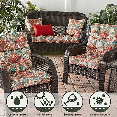 Greendale Home Fashions 44-in. Outdoor Porch Swing or Bench Cushion