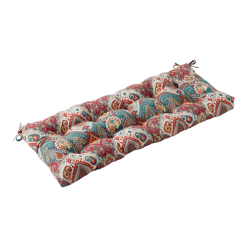 Greendale Home Fashions Outdoor Porch Swing or Bench Cushion - Short, Multi