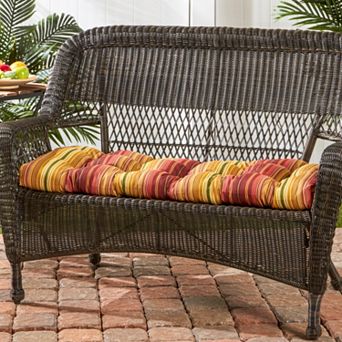 Greendale Home Fashions 44 in Outdoor Porch Swing or Bench Cushion