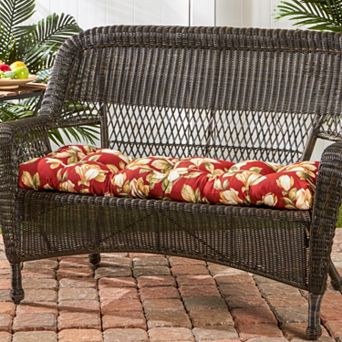 Greendale Home Fashions 44 in Outdoor Porch Swing or Bench Cushion