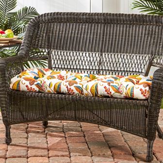 Greendale Home Fashions 44 in Outdoor Porch Swing or Bench Cushion