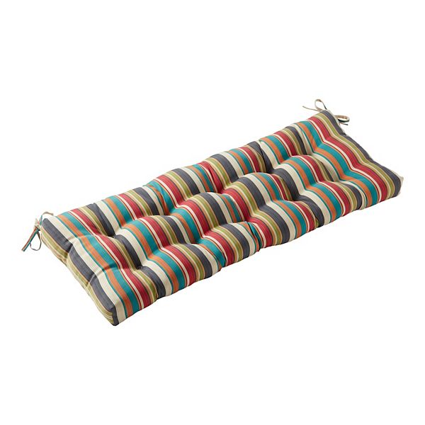 Greendale Home Fashions 44-in. Outdoor Porch Swing or Bench Cushion - Sunset