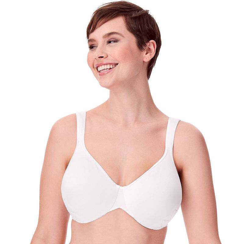 Bali® Live It Up® Full-Figure Seamless Underwire Bra 3353, Women's, Size: 42 D, White
