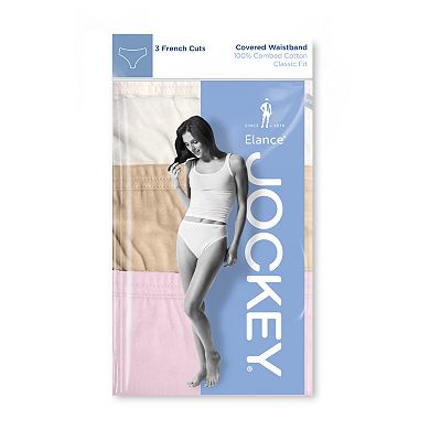 Women's Jockey® Elance 3-pk. French Cut Panty Set 1487