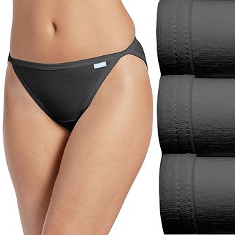Women's Jockey® Elance 3 pk String Bikini Panty Set 1483