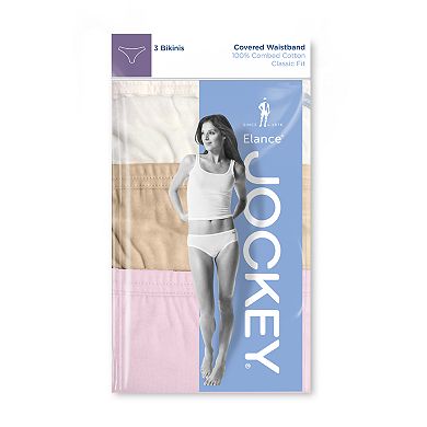 Women's Jockey® Elance 3-Pack Bikini Panty Set 1489