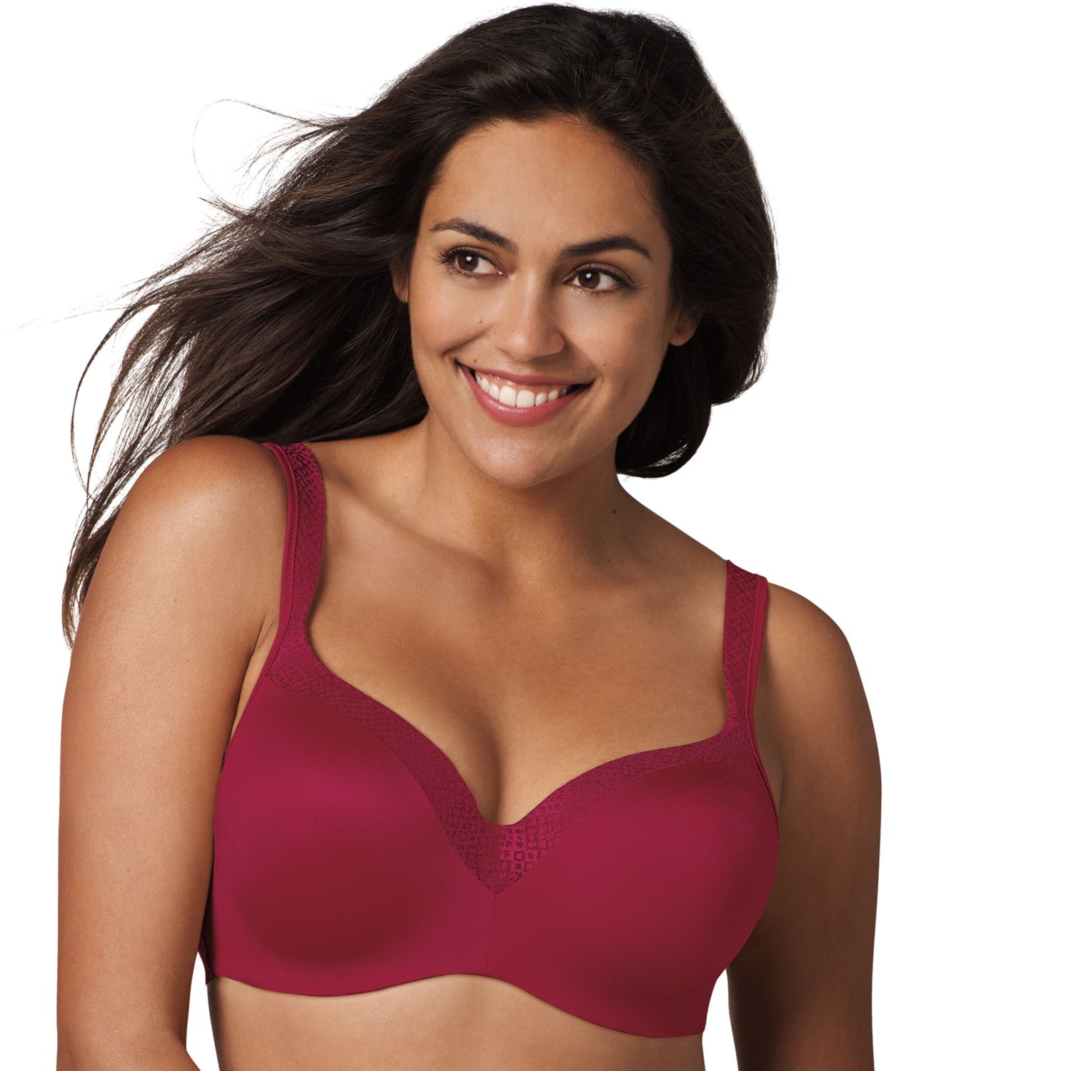 Playtex Bras Love My Curves Amazing Shape Full Figure Balconette Bra 4823   1732358 Classic Red