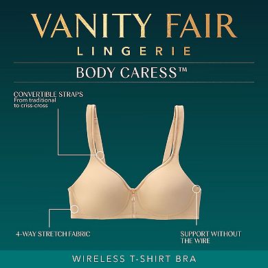 Vanity Fair Lingerie Body Caress Wireless Bra 72335