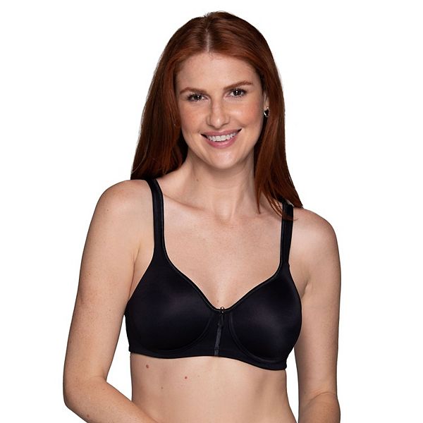 Vanity Fair® Body Caress Wireless Bra 72335 - Mid Black (38 D)