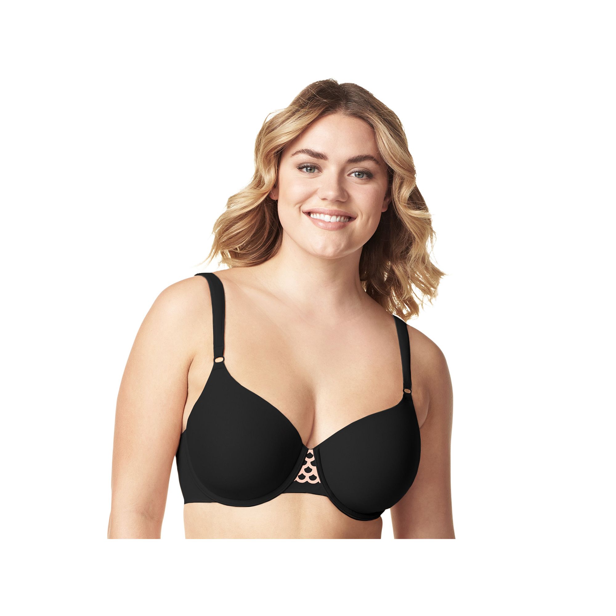 Olga® by Warners® Bra: To A Tee Contour Bra 35145 - Womens, Size: 44 D,