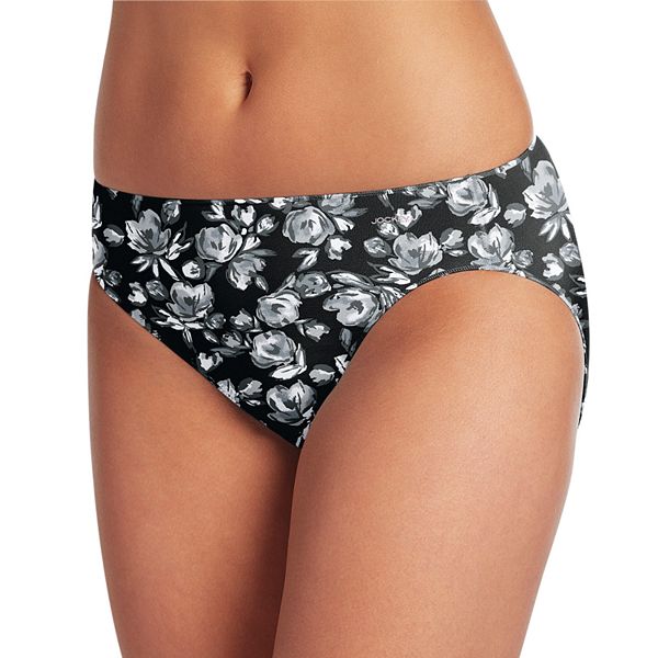 Jockey Women's Underwear No Panty Line Promise Tactel Hip Brief, Black, 5  at  Women's Clothing store: Hipster Panties