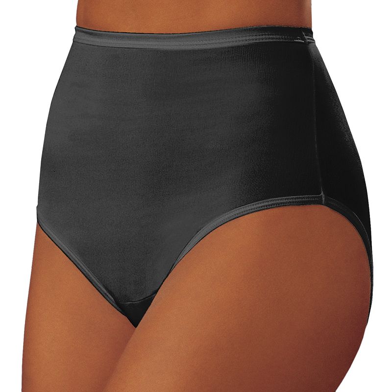 Women's Vanity Fair Lingerie® Illumination Brief Panty 13109, Size: 6, Black