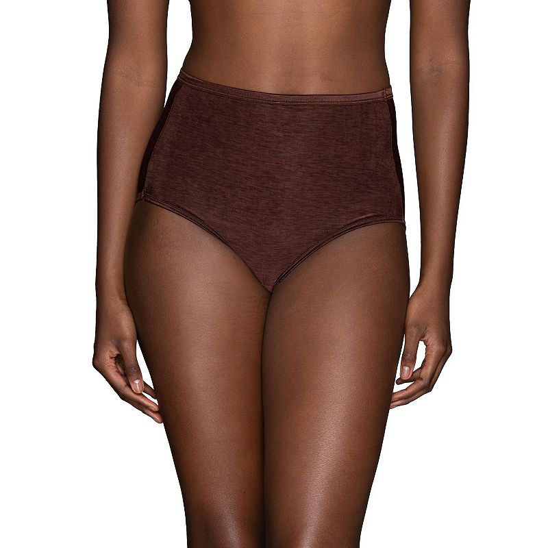 Women's Vanity Fair Lingerie® Illumination Brief Panty 13109, Size: 6, Cappuccino