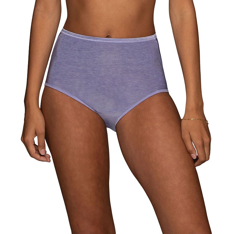Women's Vanity Fair Lingerie® Illumination Brief Panty 13109, Size: 7, Dried Purple