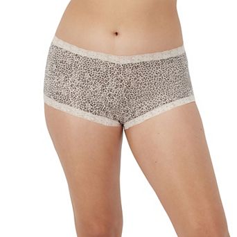 Maidenform® One Fab Fit® Microfiber Boyshort Underwear with Lace 40760