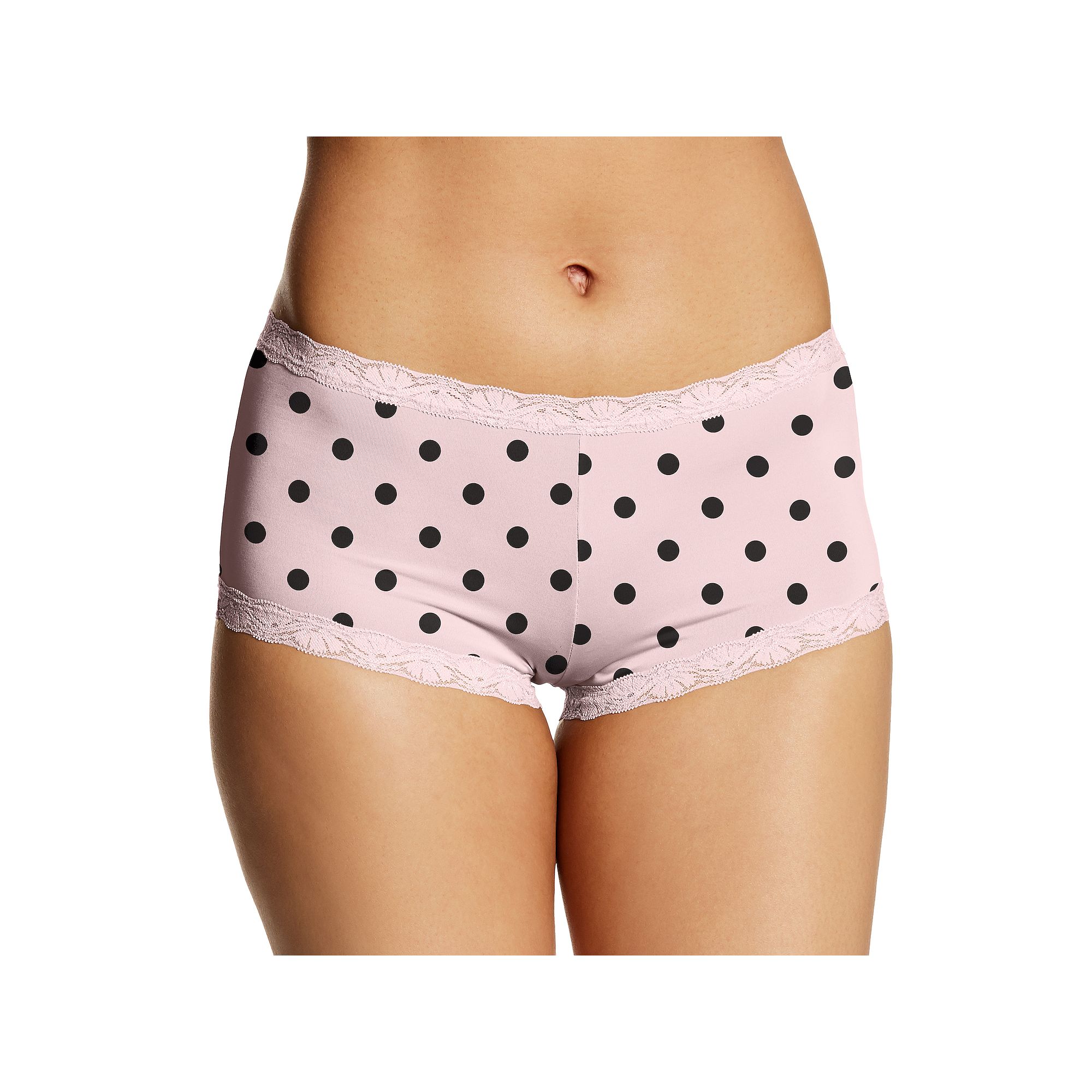 Maidenform® One Fab Fit® Microfiber Boyshort Underwear with Lace 40760, W