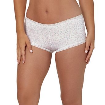 Maidenform® One Fab Fit® Microfiber Boyshort Underwear with Lace 40760
