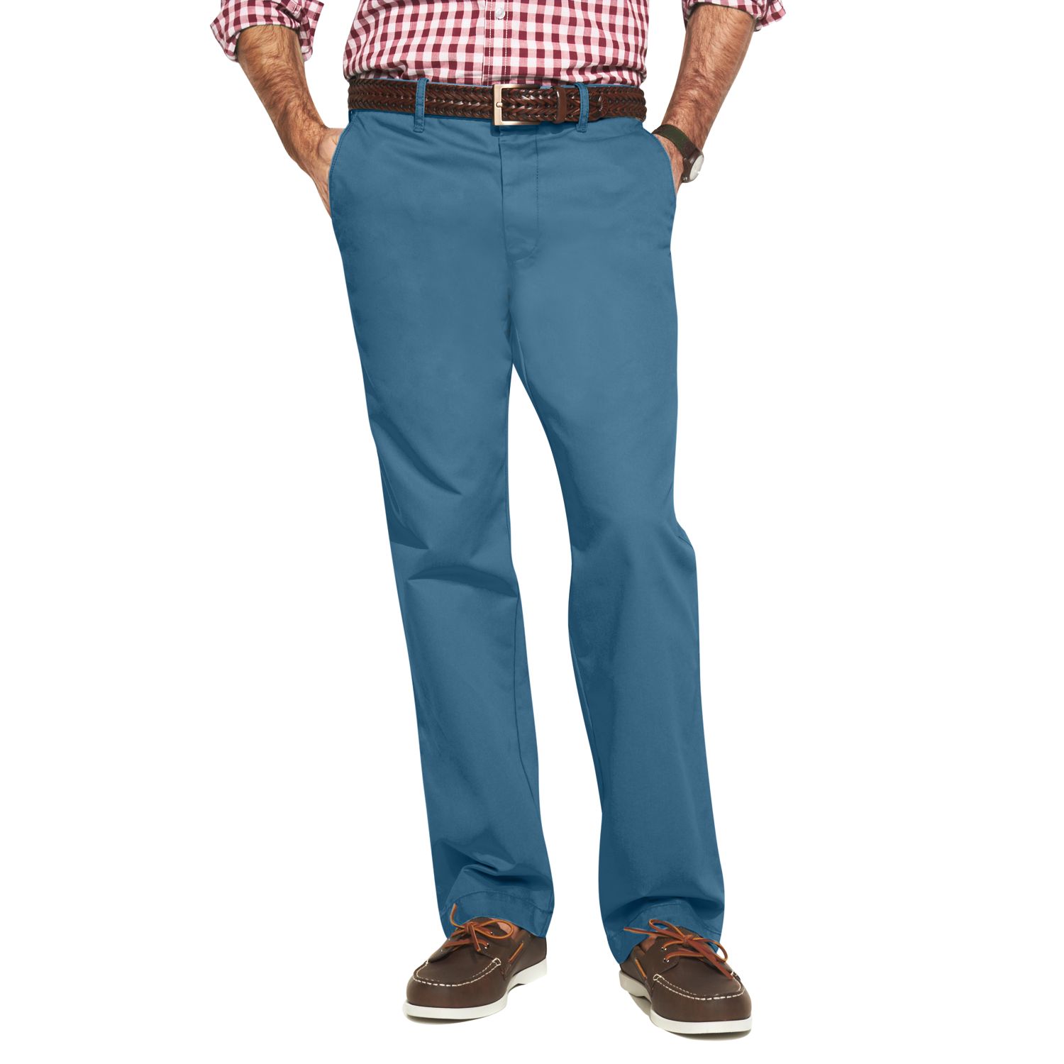 haggar life khaki slim