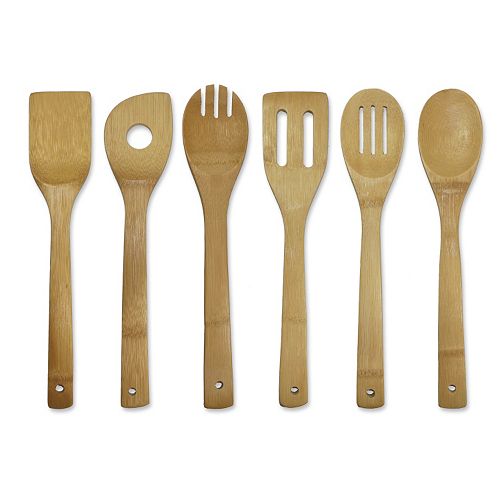 Oceanstar 6pc. Bamboo Cooking Utensil Set