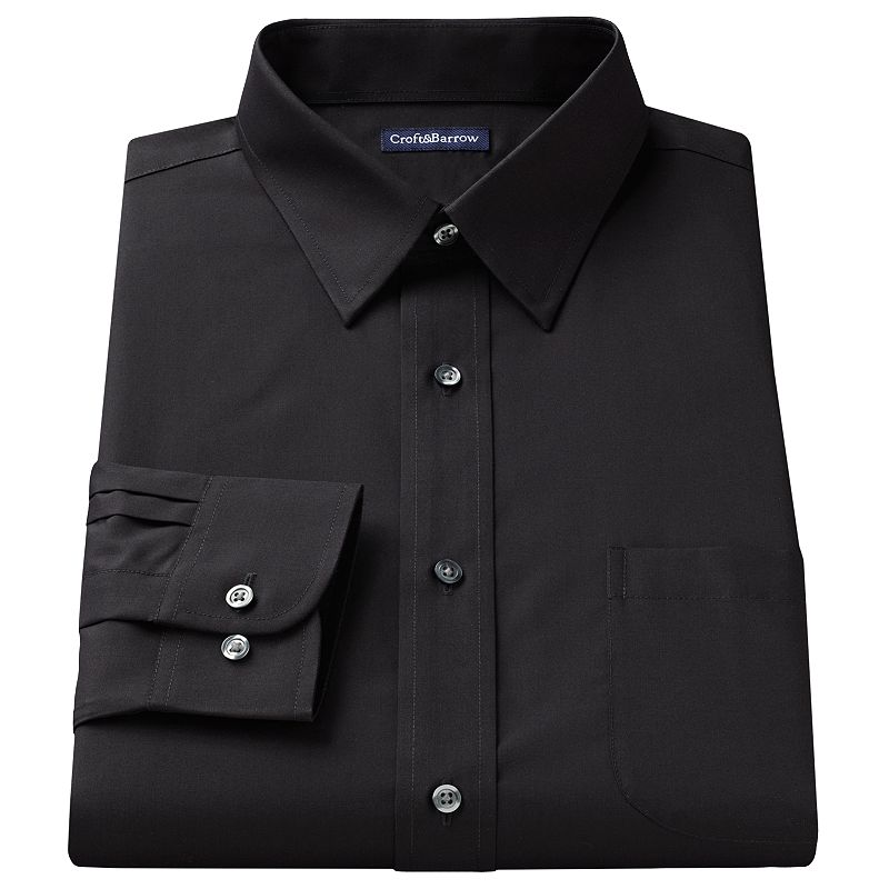 Black Point Collar Dress Shirt | Kohl's