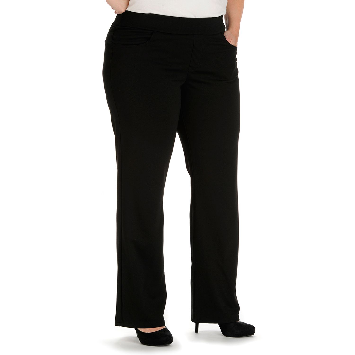 lee natural fit pull on pants