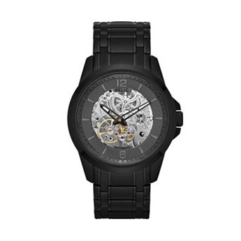 Relic by Fossil Men's Stainless Steel Automatic Skeleton Watch